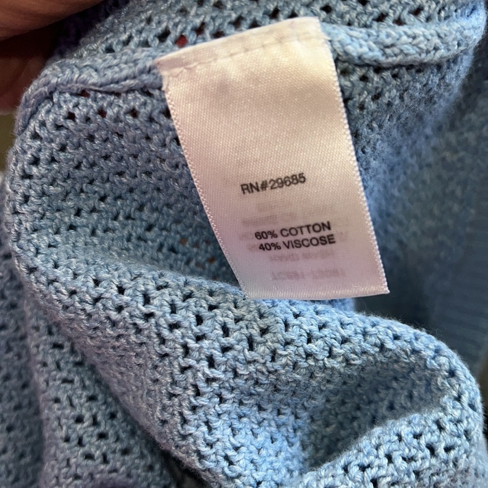 Pendleton Blue Gradient Crew Neck Sweater - image 5